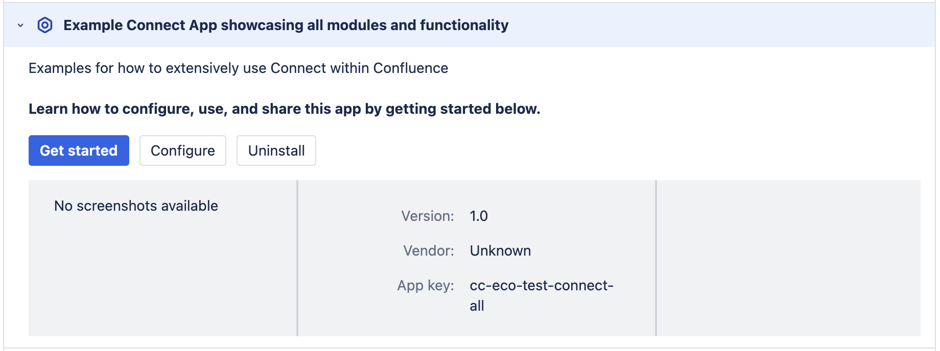 Get Started and Configure for Connect apps