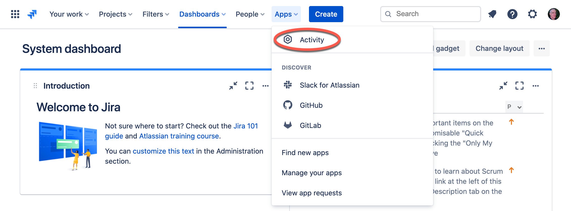 Jira activity