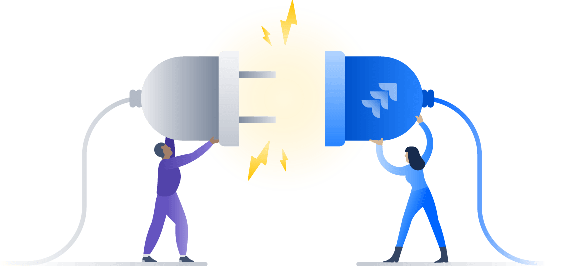 Jira cloud integration graphic