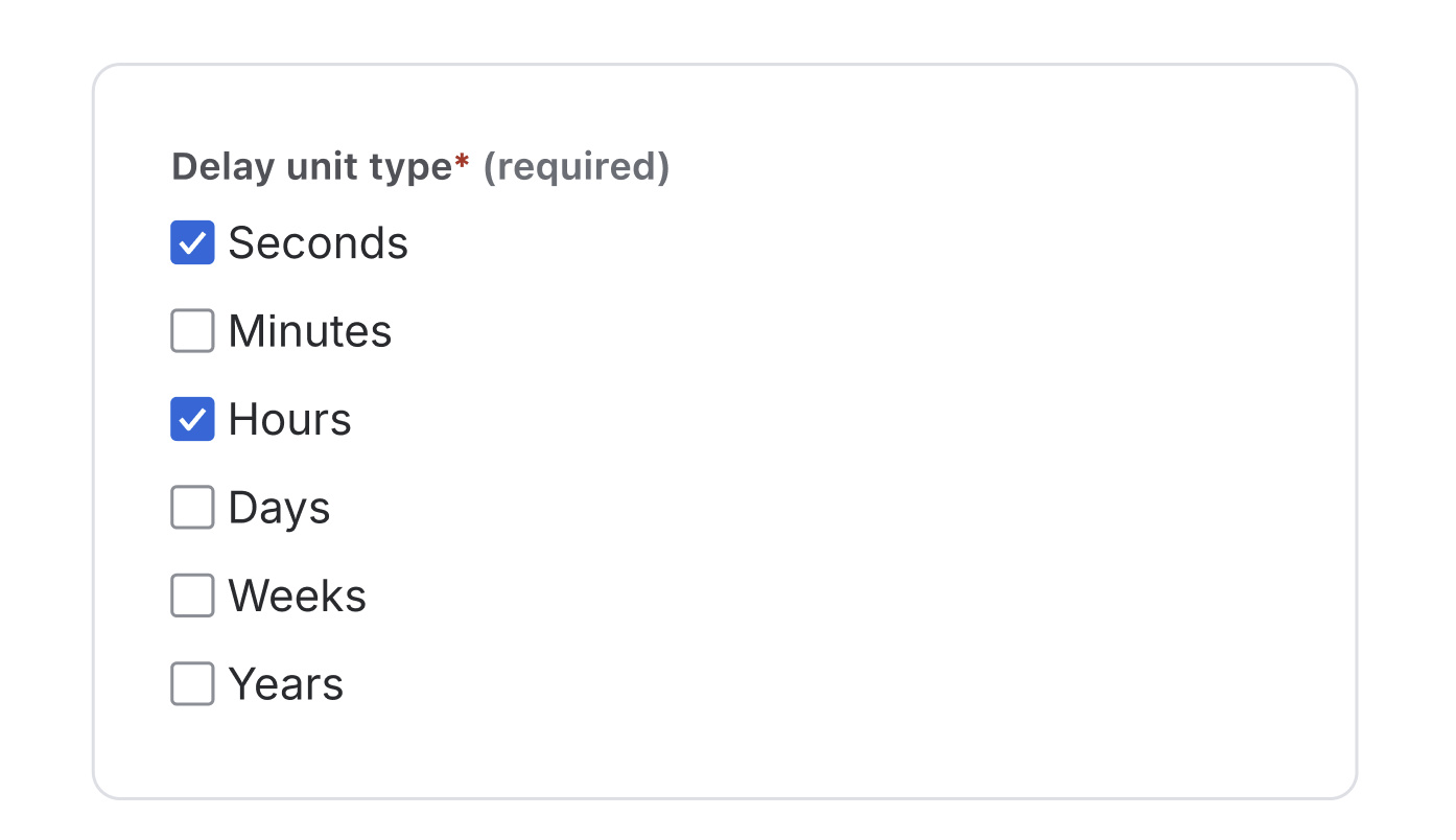 Example of long list of checkboxes (should use multi-select)