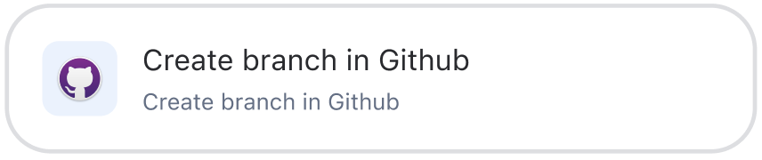 Third-party action icons with correct gray background token