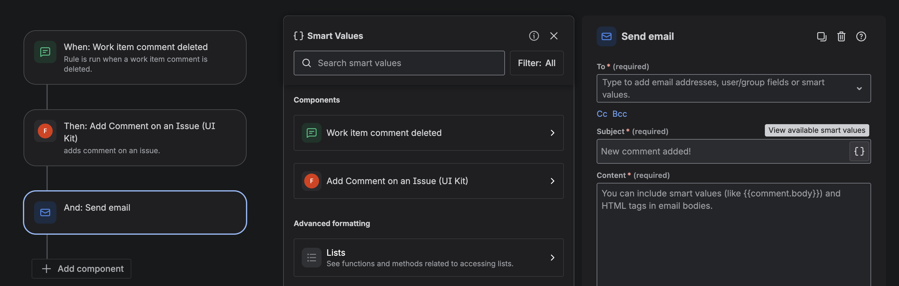automation-action-configuration