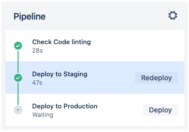 Manually deploy to production