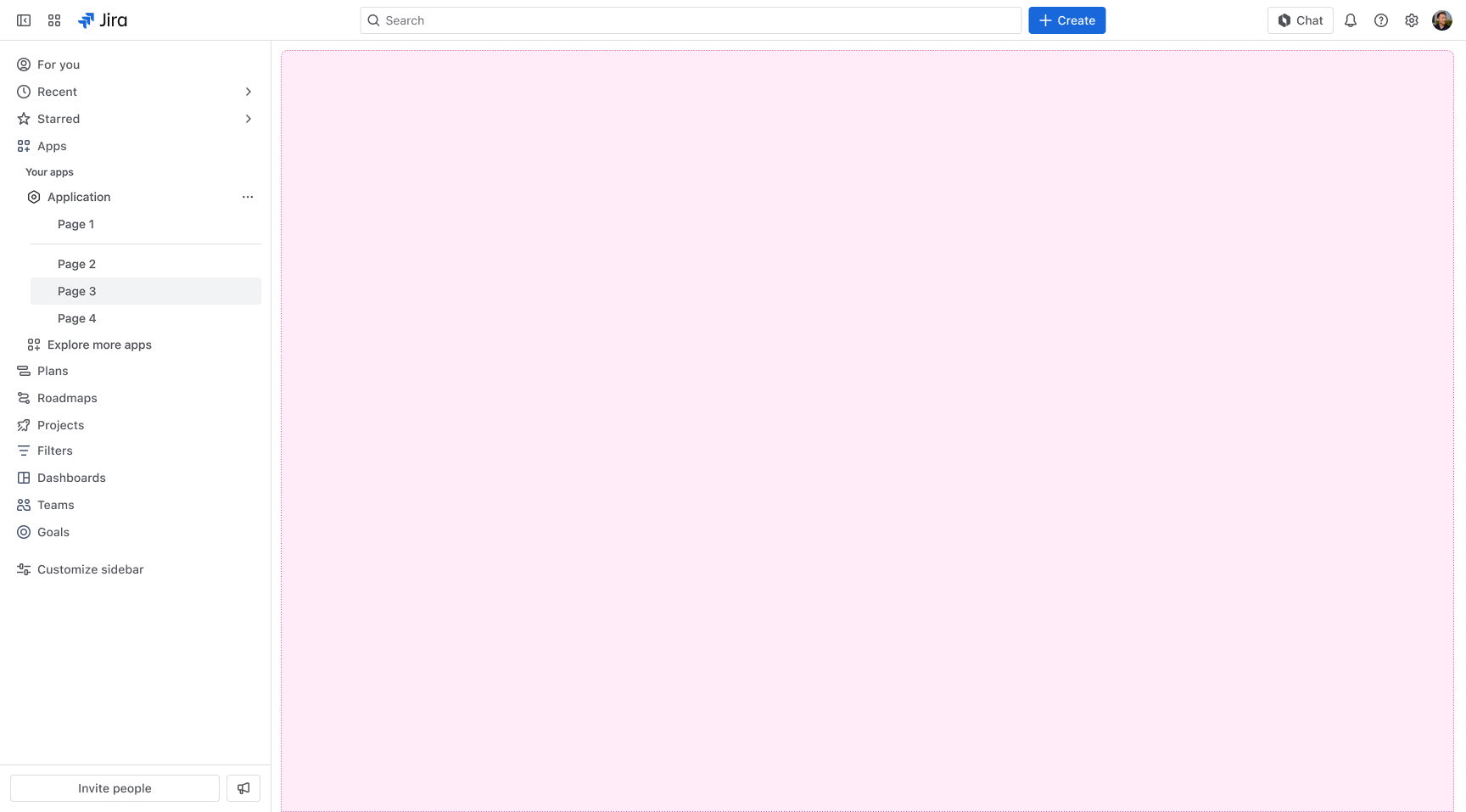Apps with multiple global pages - dividers