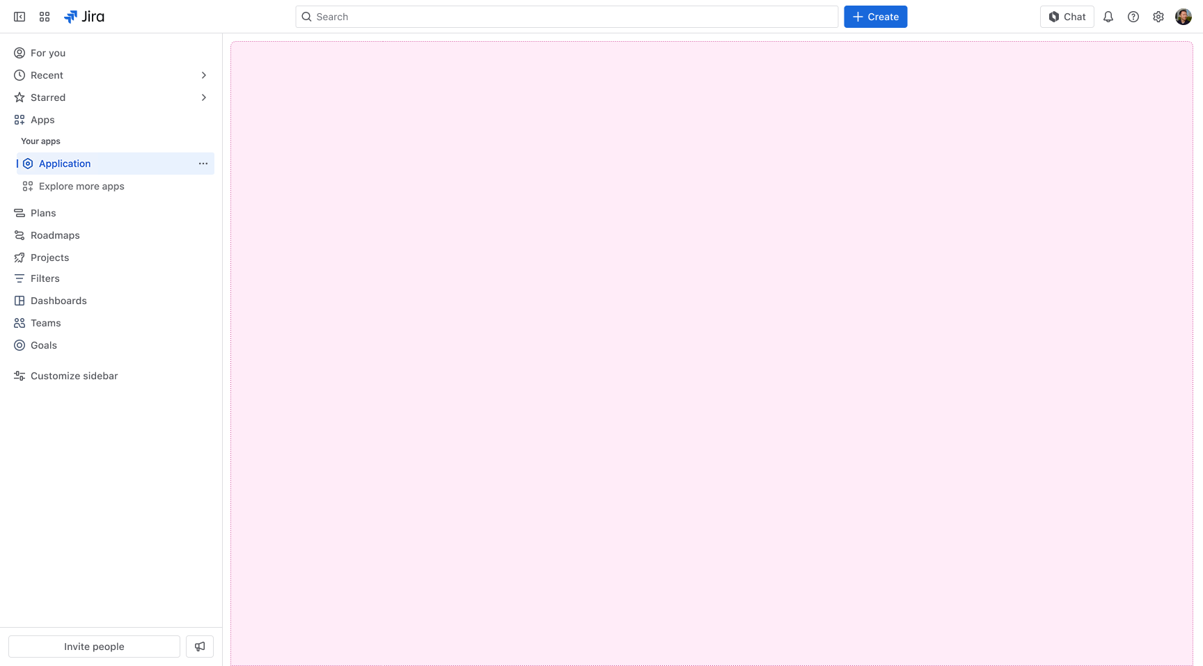 Apps with a single global page
