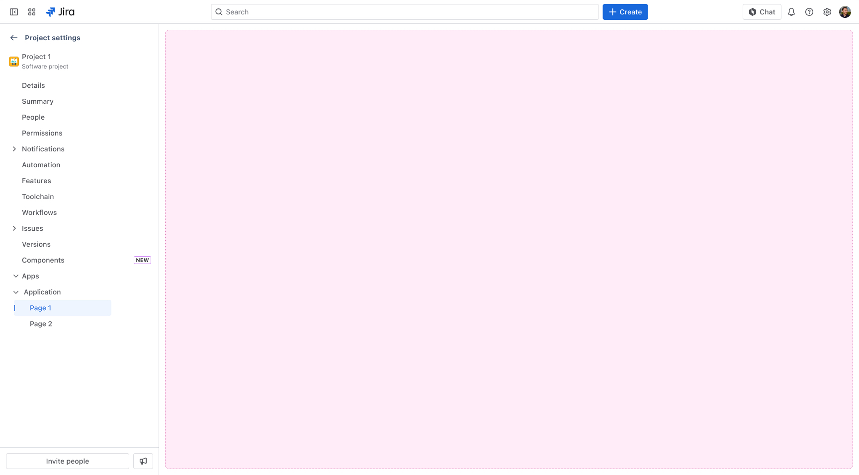 Example of a subpage