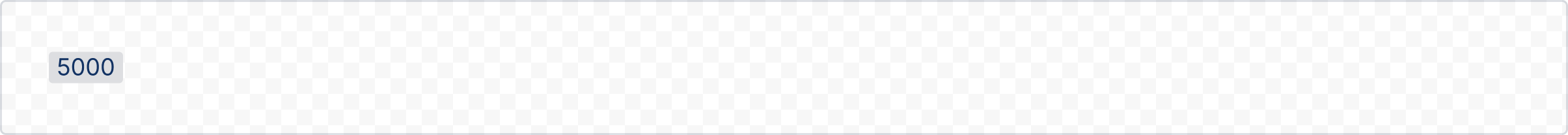 Example image of a rendered max value disabled badge