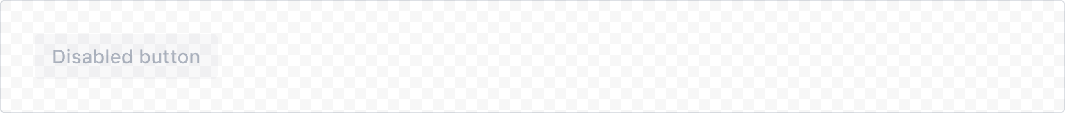Example image of a rendered button disabled