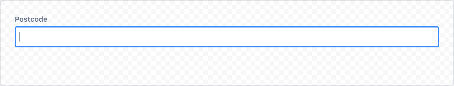 Example image of an inline edit with no action buttons