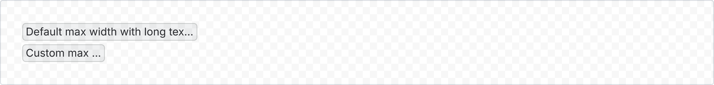 Example image of a default lozenge