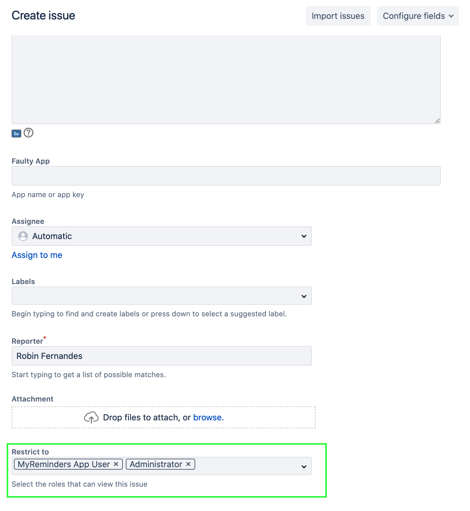 EcoHOT ticket example