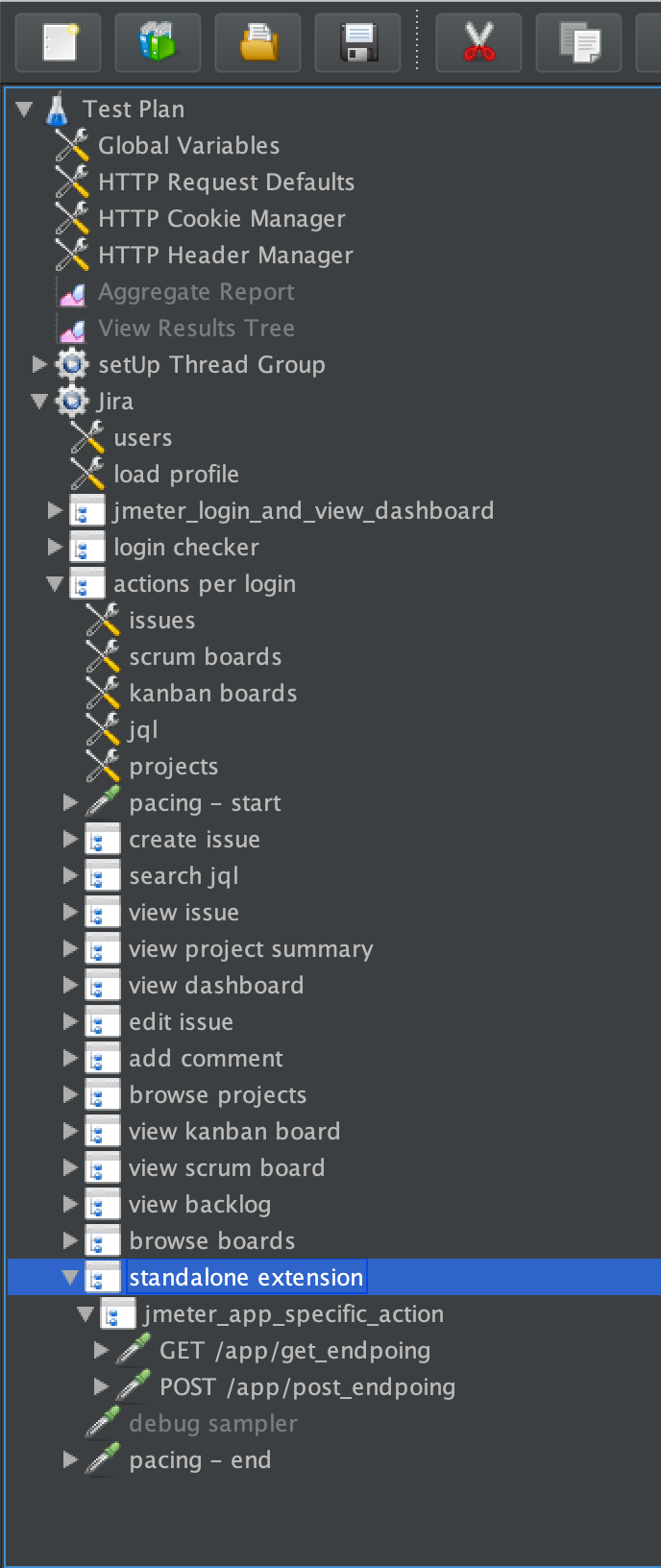 Jira JMeter standalone extension