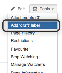 Finished custom action in Tools menu