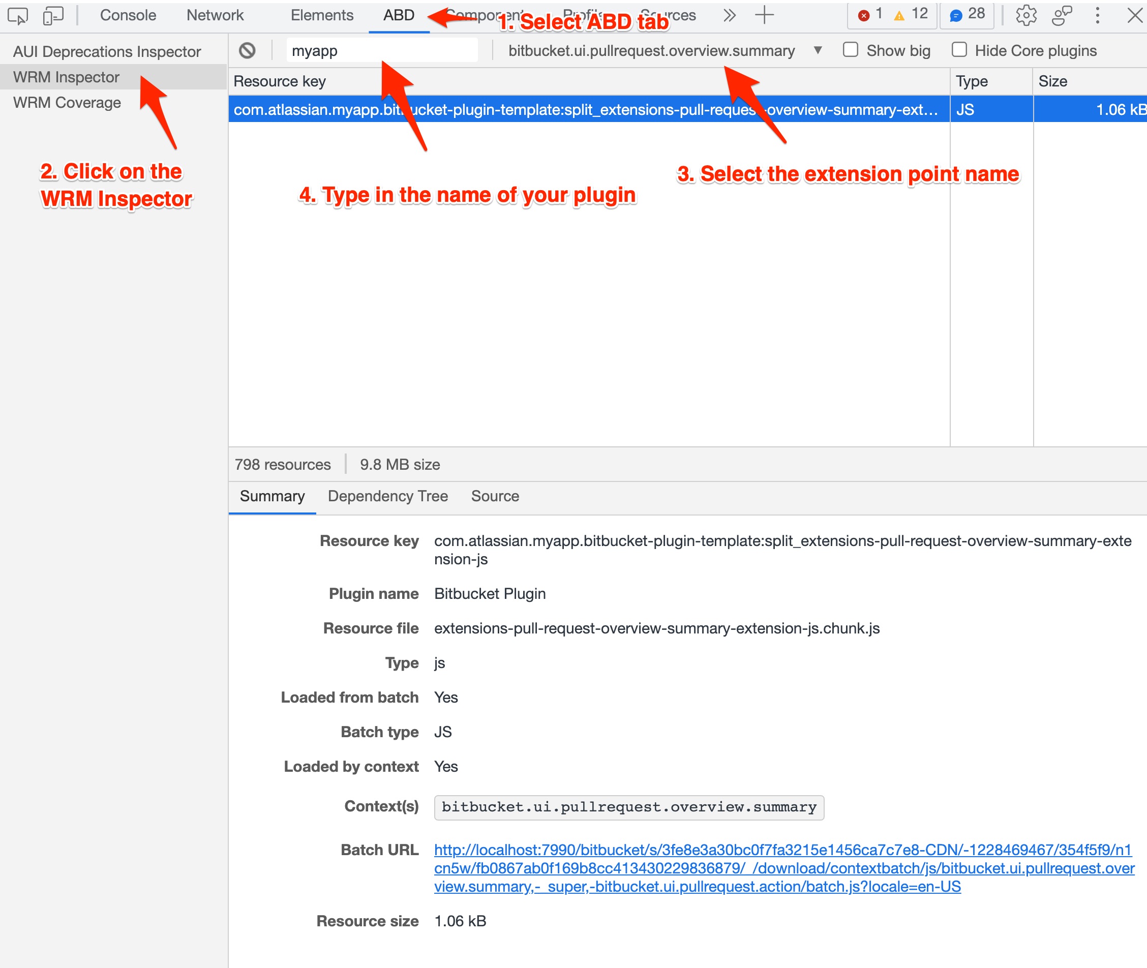 Filtering and finding web-resource with ABD